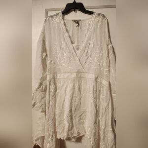 ALLSAINTS   Dawn Embroidered dress Size 8 New